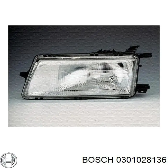 0301028136 Bosch фара левая