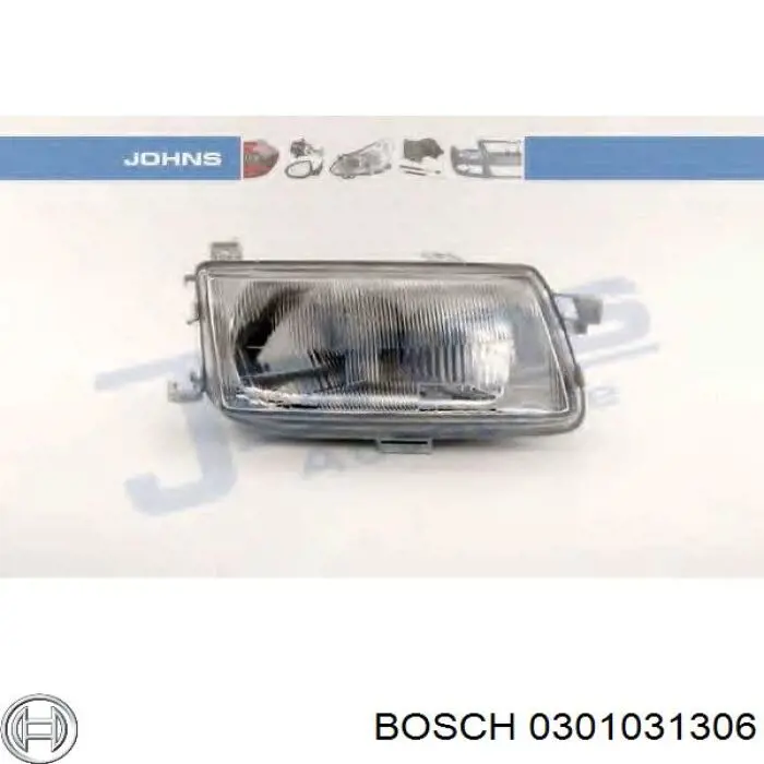 Купить 0301031306 Bosch Фара основная правая