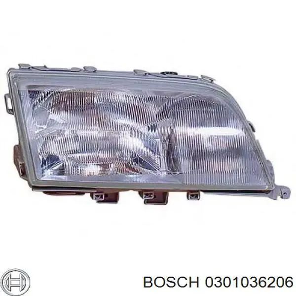 Правая фара FP3512R2E Depo/Loro/Abakus