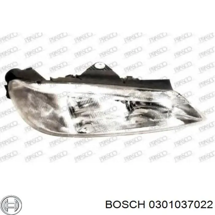 Правая фара 0301037022 Bosch