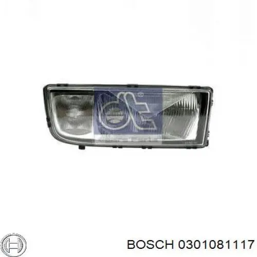 Левая фара A9418205761 Mercedes