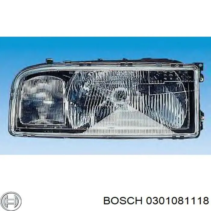 0301081118 Bosch фара правая