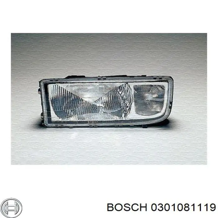 Фара левая 0301081119 Bosch