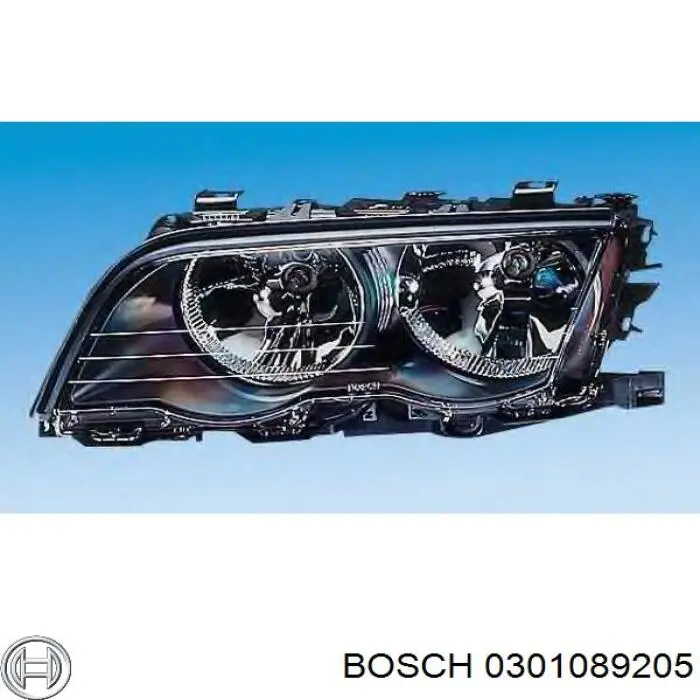 Фара левая Bosch 0301089205 цена, от 88.68 USD