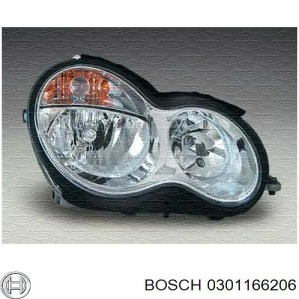0301166206 Bosch фара правая