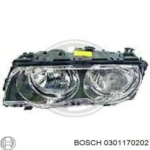0301170202 Bosch Фара передняя правая