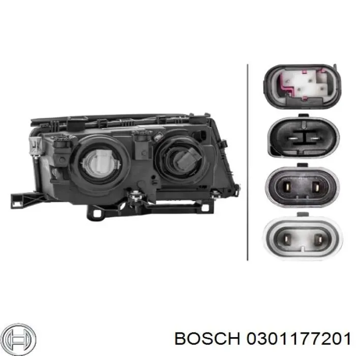 0301177201 Bosch фара левая