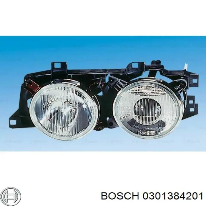 Фара левая 0301384201 Bosch