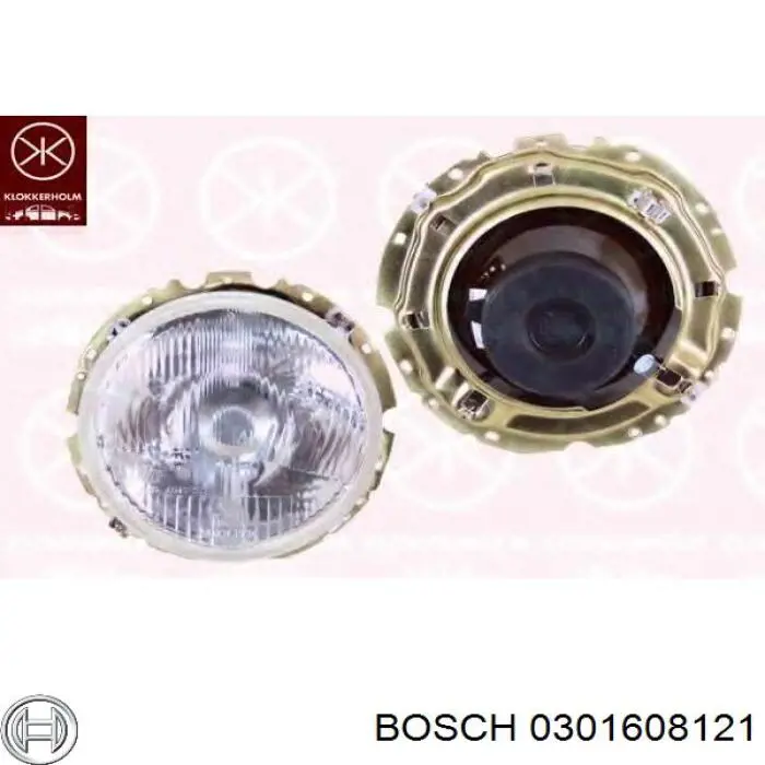 Лампа-фара левая/правая 0301608121 Bosch