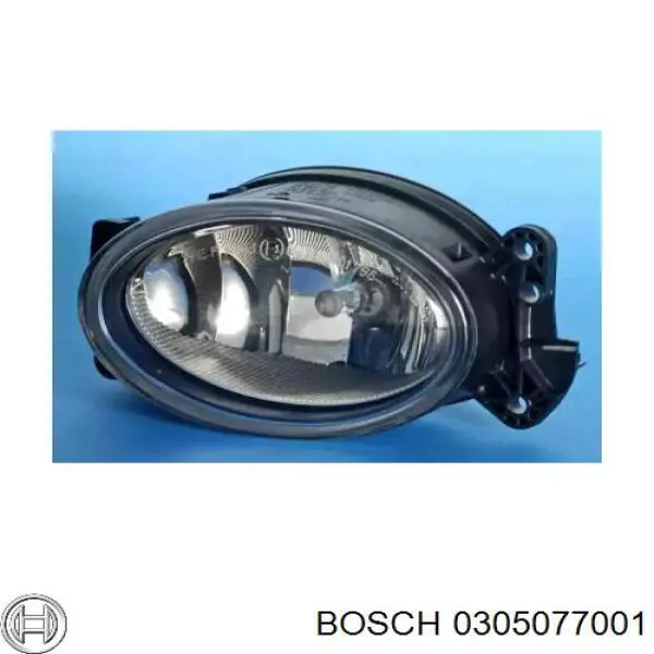 Фара противотуманная левая Bosch 0305077001