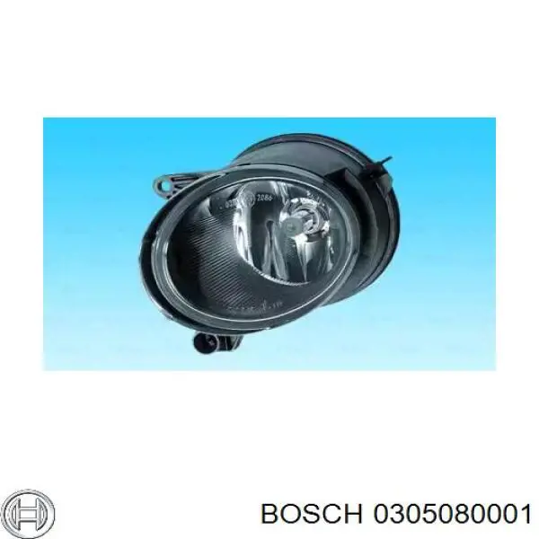 Фара противотуманная левая Bosch 0305080001