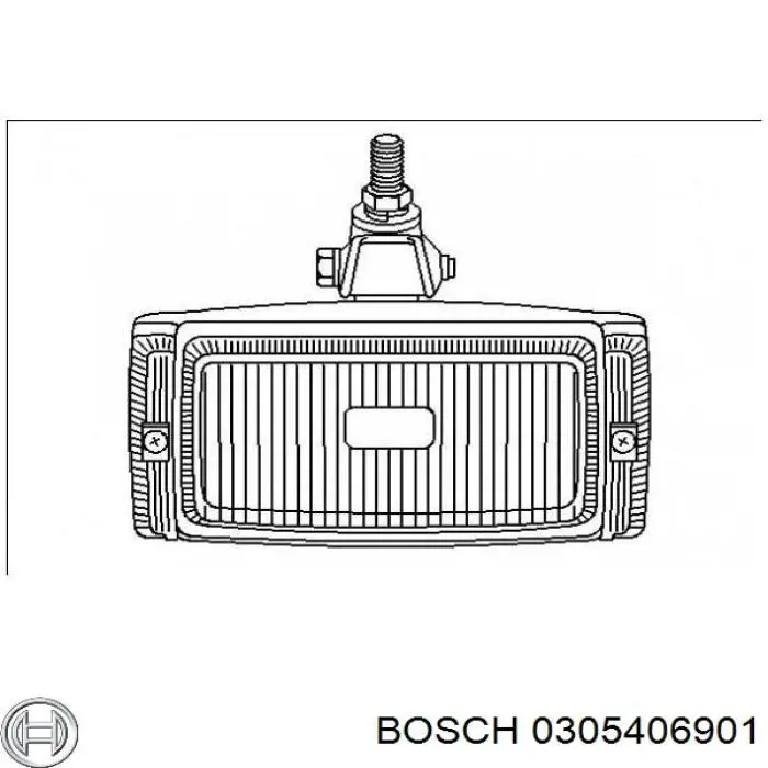 0305406901 Bosch фара противотуманная левая/правая