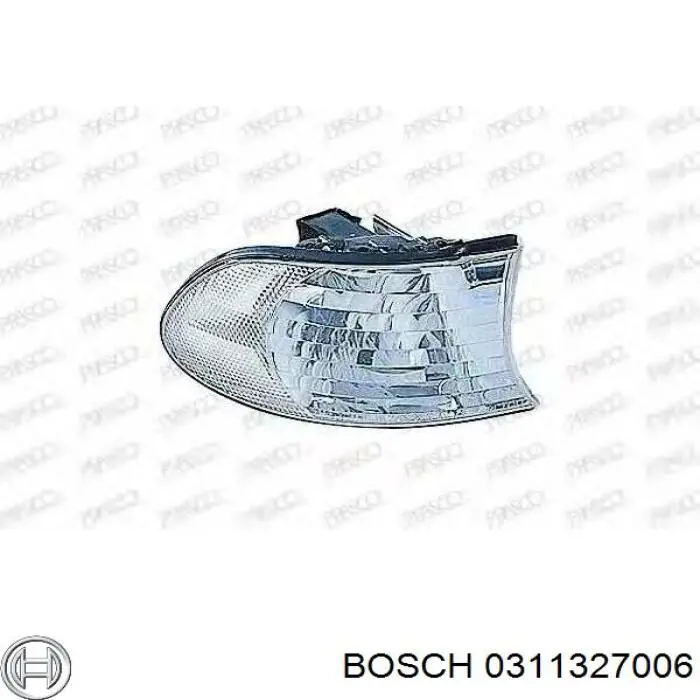 Указатель поворота правый Depo/Loro/Abakus 0075K12E