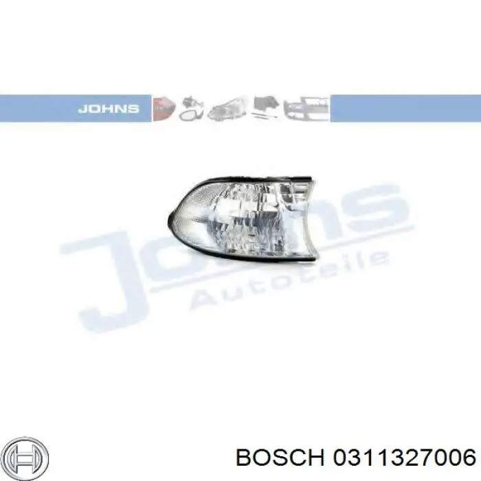 Поворотник правый 0311327006 Bosch