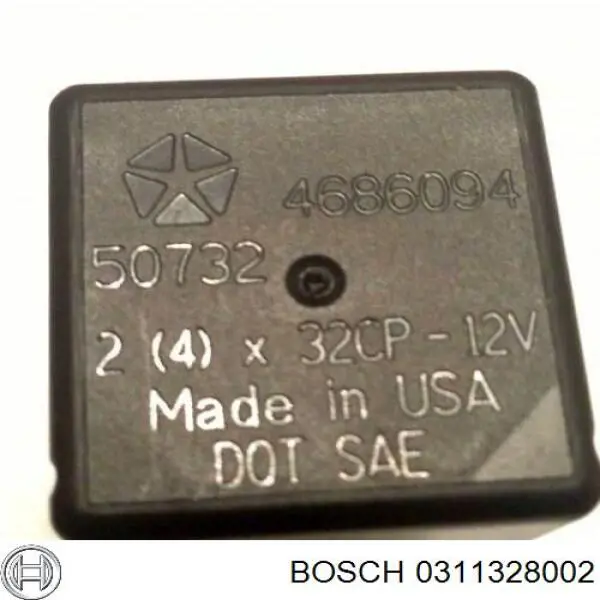 Указатель поворота правый Bosch 0311328002