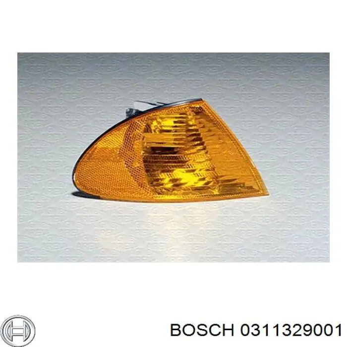 Указатель поворота левый Bosch 0311329001