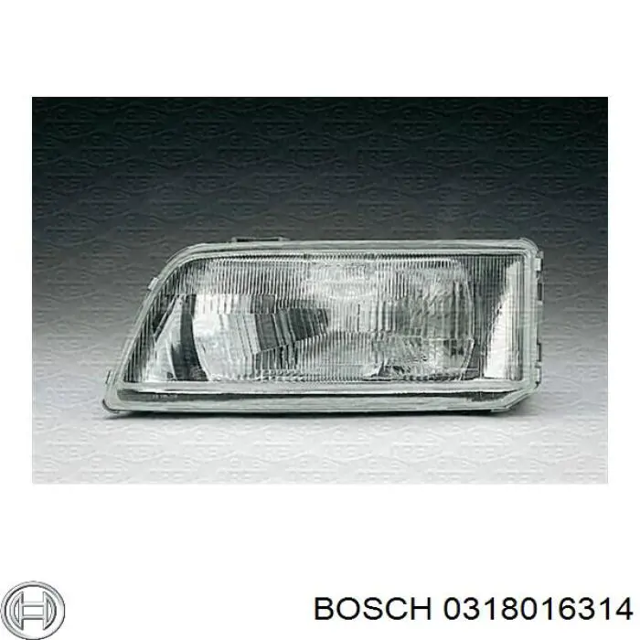 0318016314 Bosch фара правая
