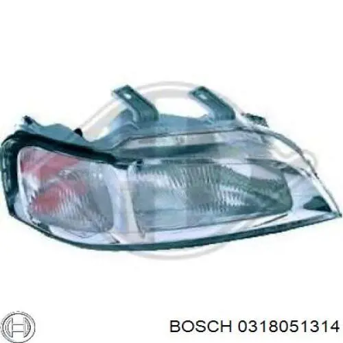 Купить LPE051 Magneti Marelli Фара основная правая