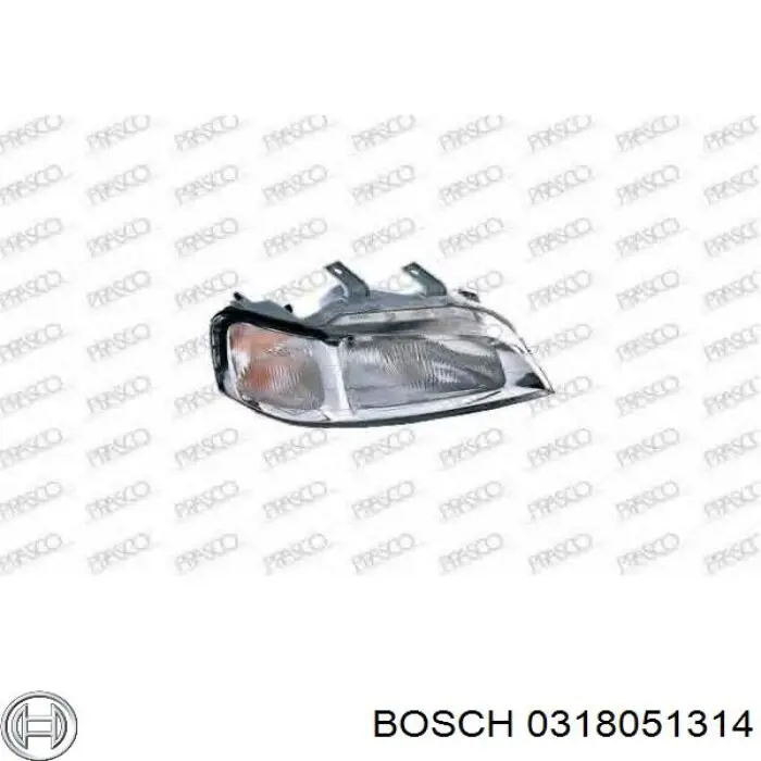 Купить 0318051314 Bosch Фара основная правая