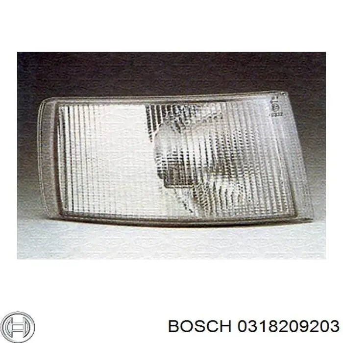 Указатель поворота левый Bosch 0318209203