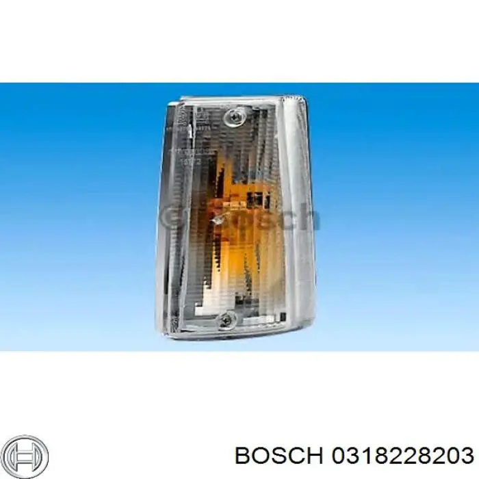 0318228203 Bosch указатель поворота левый