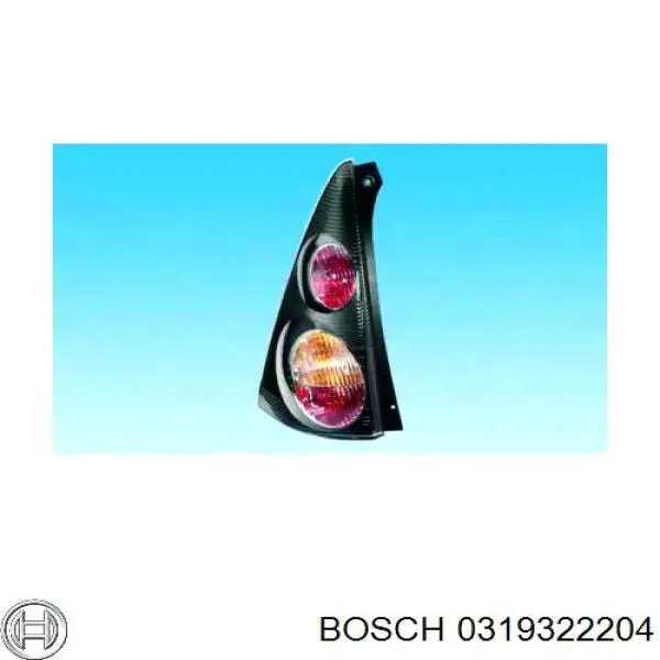 Фонарь задний правый Bosch 0319322204