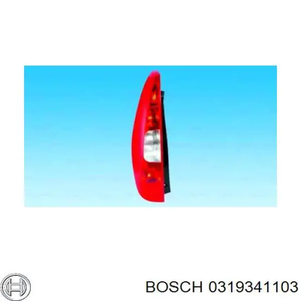 0319341103 Bosch фонарь задний левый