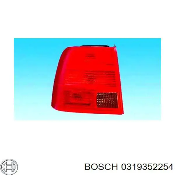 Фонарь задний правый Bosch 0319352254