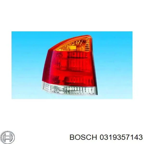 Фонарь задний левый Bosch 0319357143