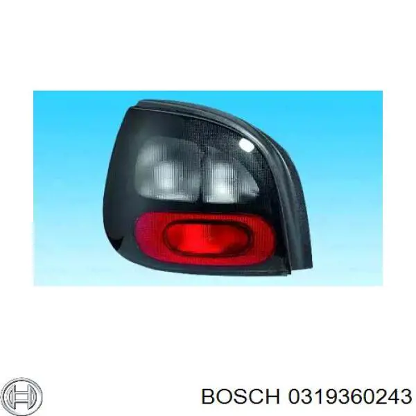 Фонарь задний левый Bosch 0319360243