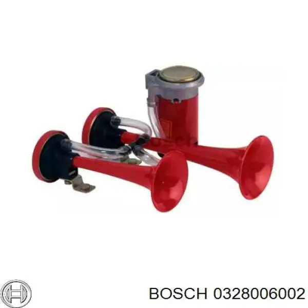 Купить 328006002 Bosch Сигнал звуковой (клаксон)