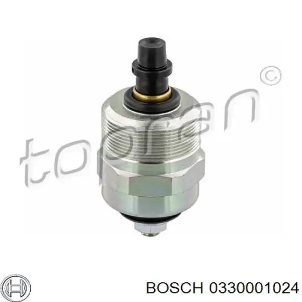 0330001024 Bosch клапан тнвд отсечки топлива (дизель-стоп)