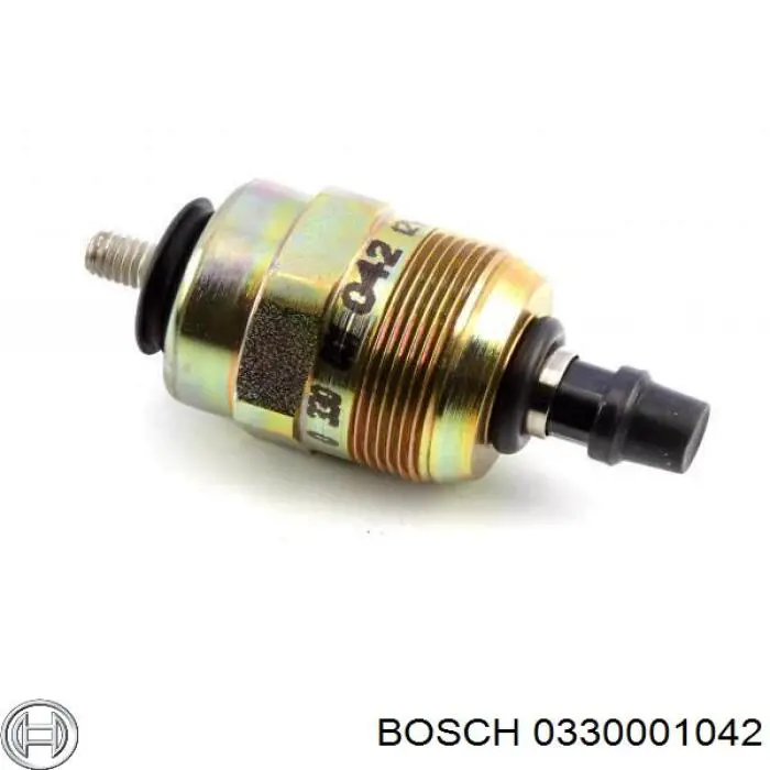 0330001042 Bosch клапан тнвд отсечки топлива (дизель-стоп)