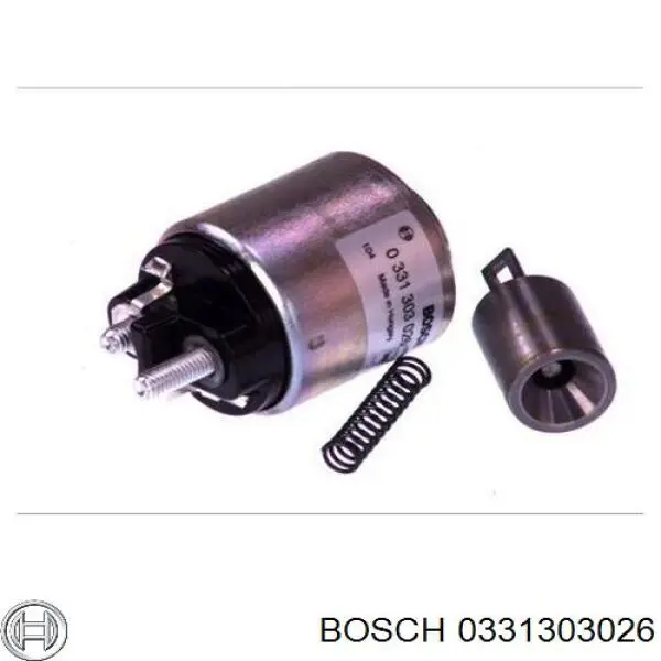 Реле втягує стартера 0331303026 Bosch