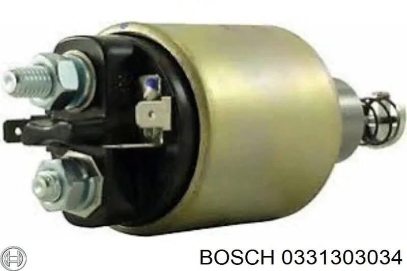 0331303034 Bosch relê retrator do motor de arranco