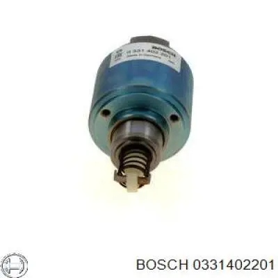 0331402201 Bosch relê retrator do motor de arranco