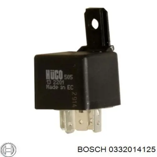 Реле поворотников Bosch 0332014125
