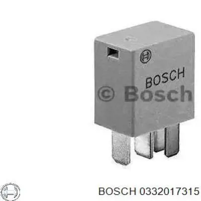 Реле вентилятора Bosch 0332017315 цена, от 3.16 USD