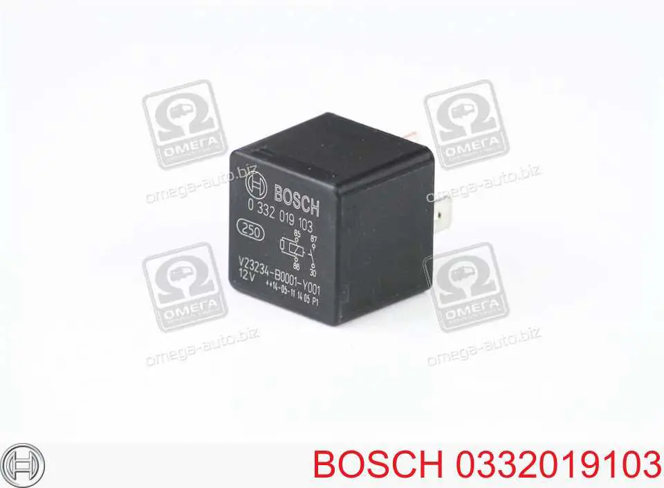 Реле указателей поворотов 0332019103 Bosch