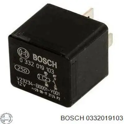 Автомобильные реле поворотов Bosch 0332019103 цена, от 2.25 USD