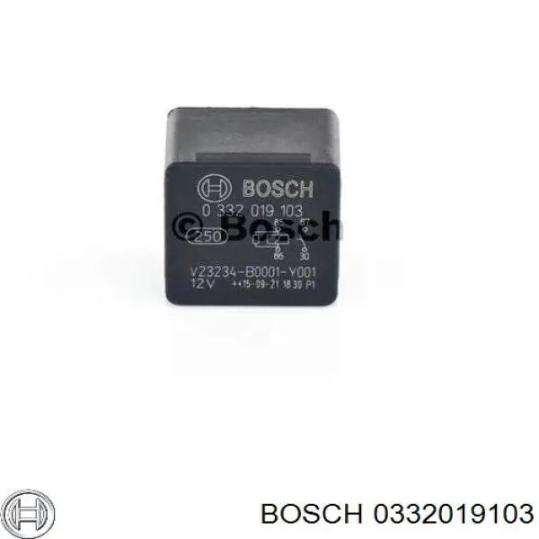 Реле поворотов 0332019103 Bosch