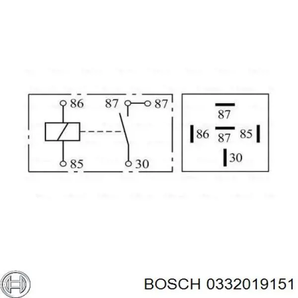 Реле многофункциональное 0332019151 Bosch