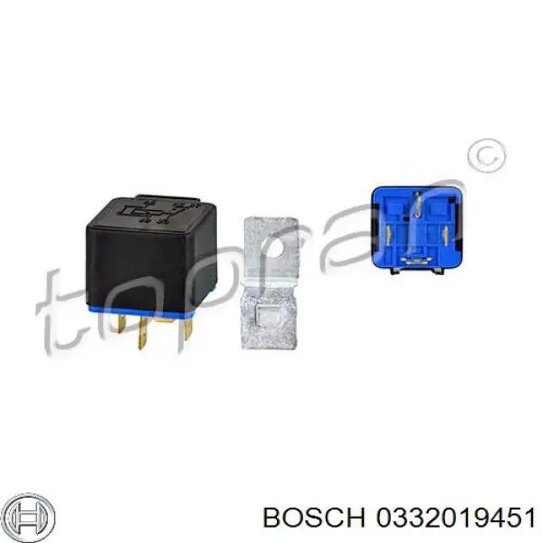 Купить 0332019451 Bosch Реле кондиционера