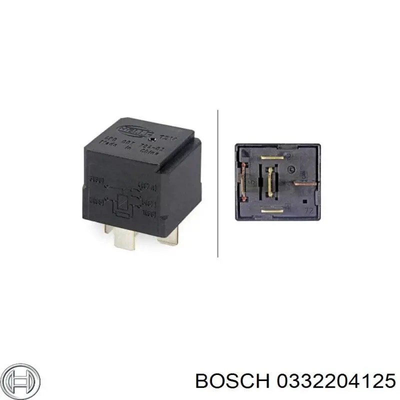 Автомобильные реле поворотов Bosch 0332204125 цена, от 2.94 USD