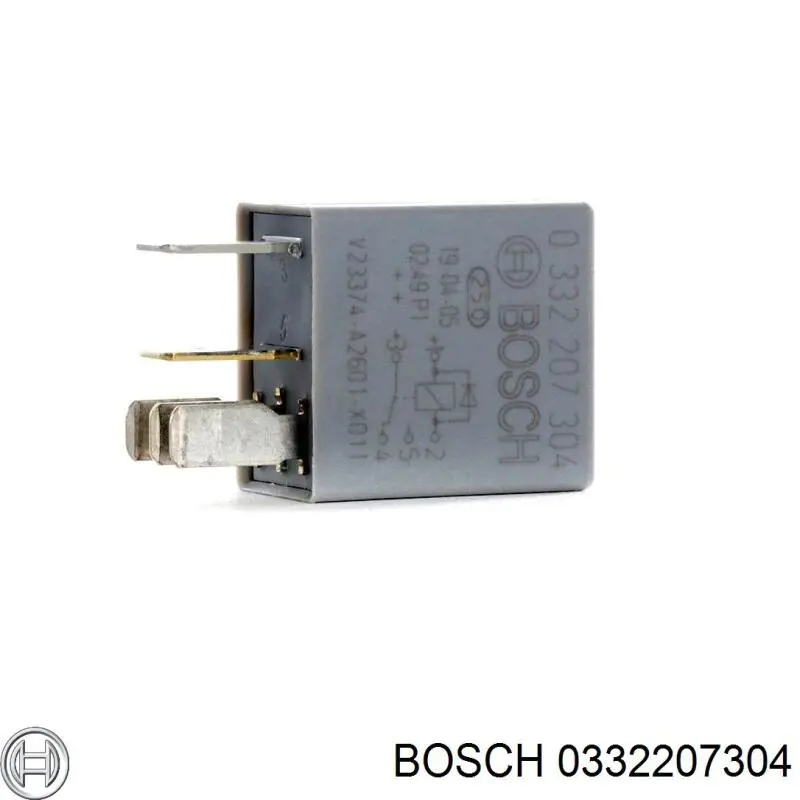 Реле стартера Bosch 0332207304