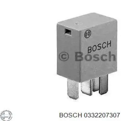 Реле стартера Bosch 0332207307