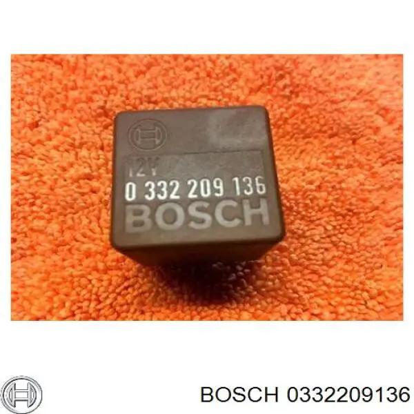 Реле вентилятора Bosch 0332209136