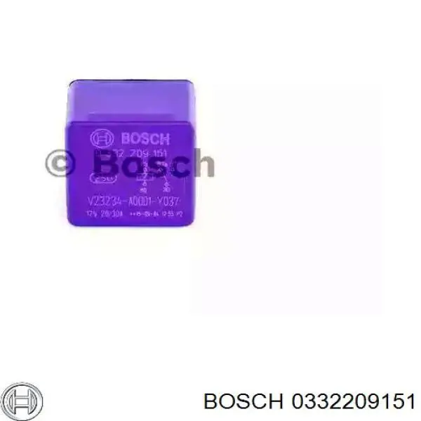 Реле многофункциональное 0332209151 Bosch