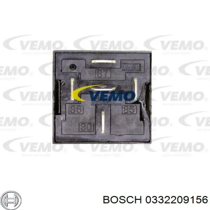 Реле электрическое многофункциональное Bosch 0332209156 цена, от 2.53 USD