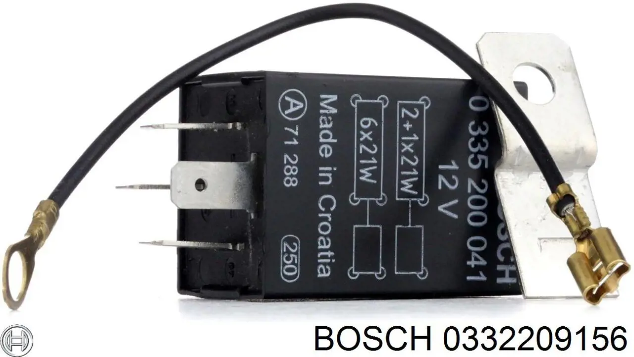 Купить 0332209156 Bosch Реле многофункциональное